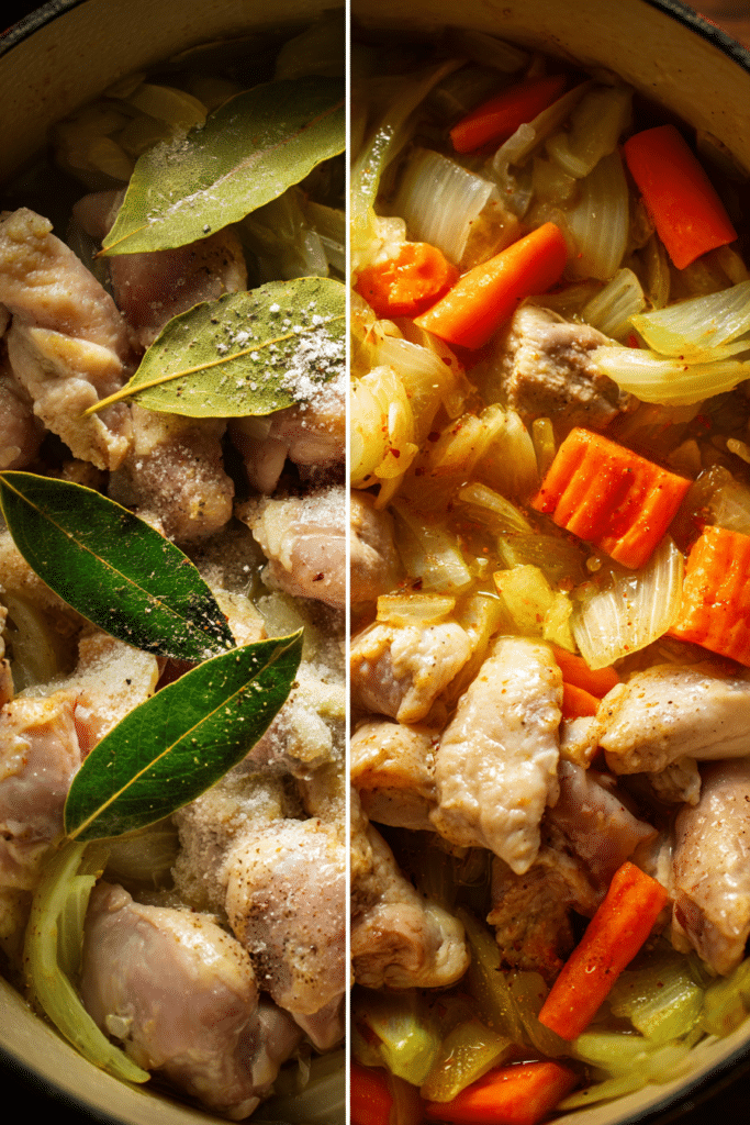 Cooking Chicken for Creamy Chicken and Rice – Step by Step Guide