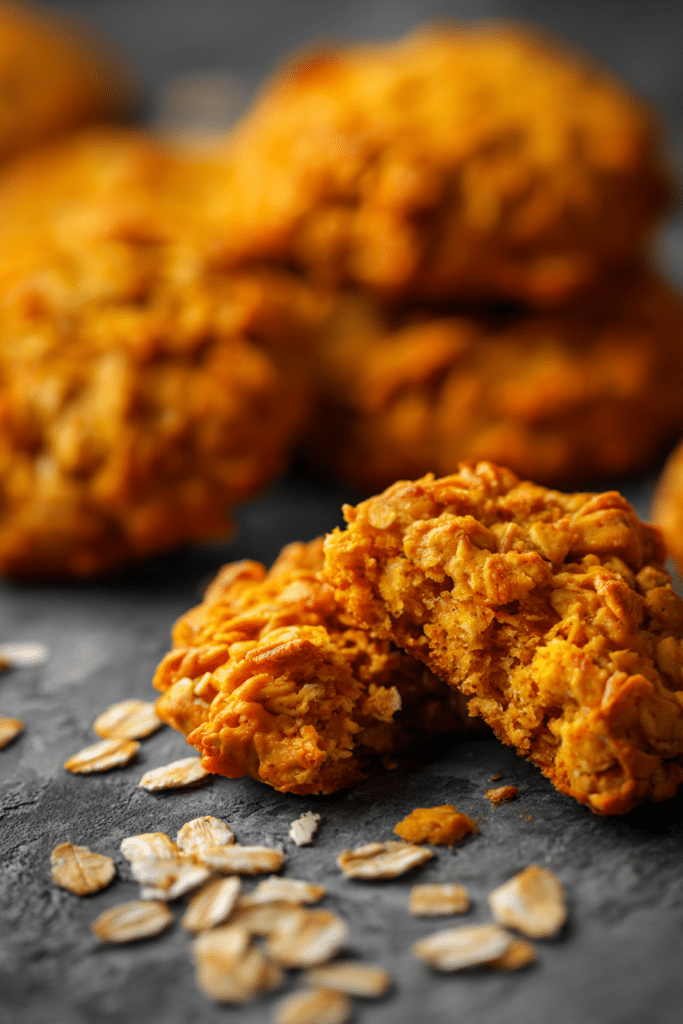 Pumpkin Cookies – Soft, Healthy & Ready in Minutes 7 Moist Pumpkin Oat Cookies Fresh from the Oven – Simple Layout