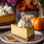 Pumpkin Cheesecake – Creamy Fall Dessert Without the Fuss 6 Pumpkin Cheesecake with a Bite – Real Life Fall Dessert Moment