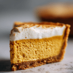 Pumpkin Chiffon Pie – Light, Fluffy & Perfect for Fall 5 Pumpkin Chiffon Pie Slice with Whipped Cream – Light Airy Fall Dessert