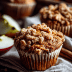 Easy Pumpkin Muffins (Moist, Fluffy & Full of Fall Flavor) 6 Pumpkin Muffins with Apple Streusel – Moist Spiced and Perfect for Fall