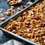 Pumpkin Granola – Crunchy, Spiced & Naturally Sweet 7 Pumpkin Spice Granola Stored in Ziplock – A Fall Pantry Must