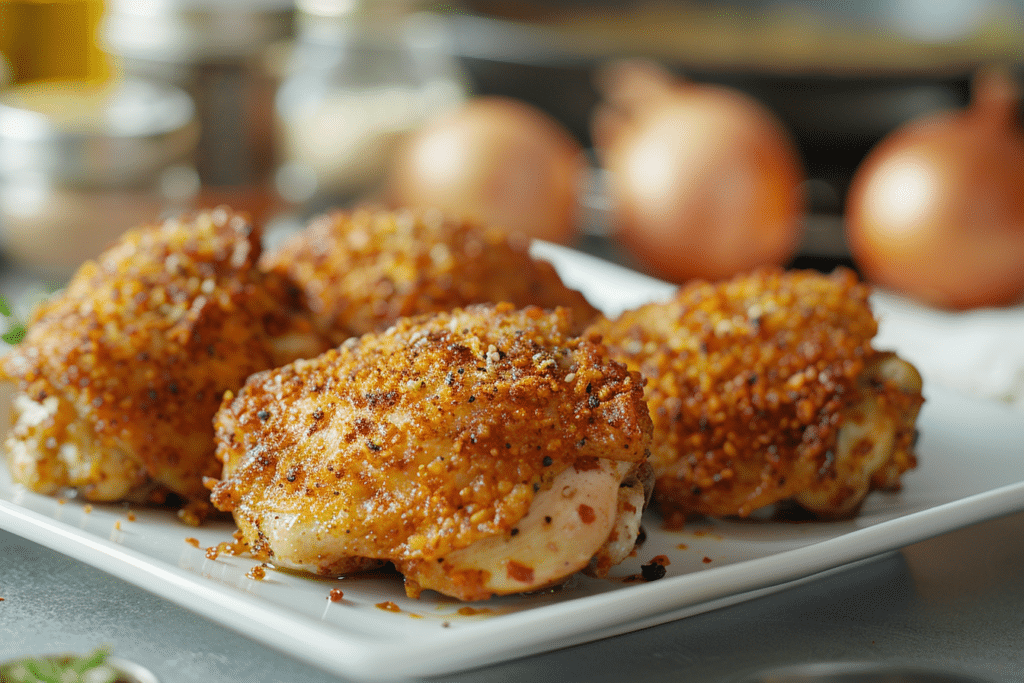 Air Fryer Panko Chicken Thighs 2