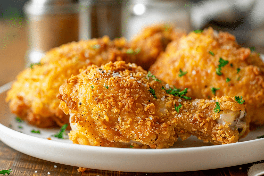 Air Fryer Panko Chicken Thighs 3