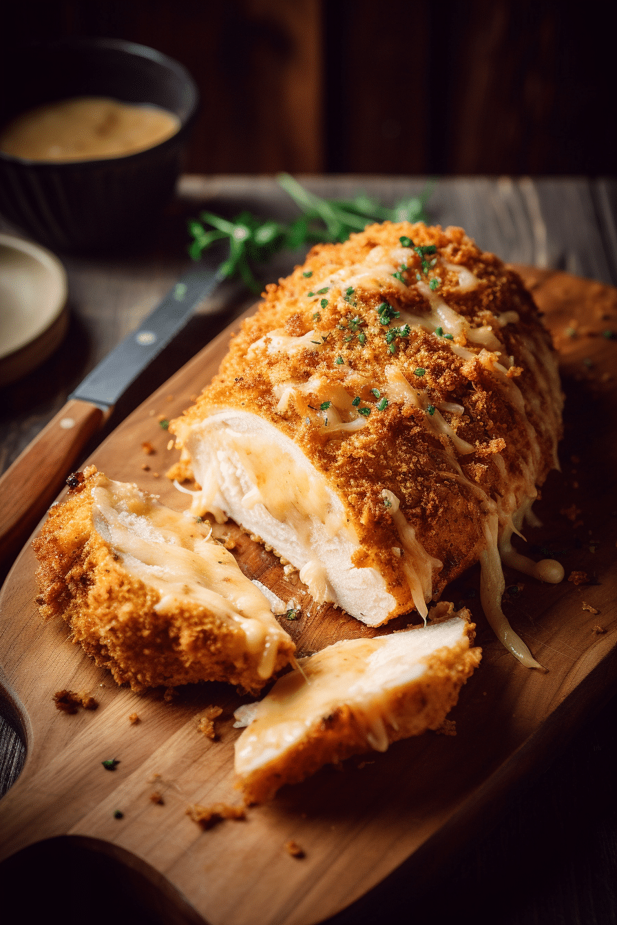 Air Fryer Parmesan Crusted Chicken 3
