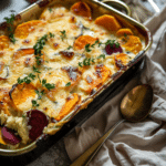 Cheesy Root Vegetable Gratin 1