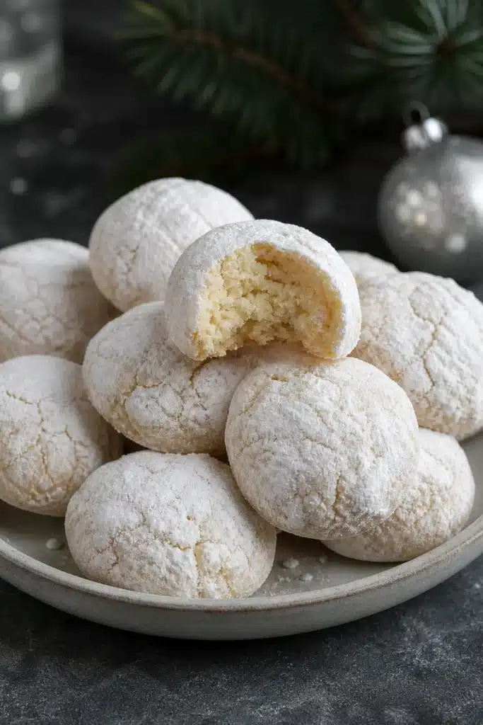 Sweetened Condensed Milk Snowballs